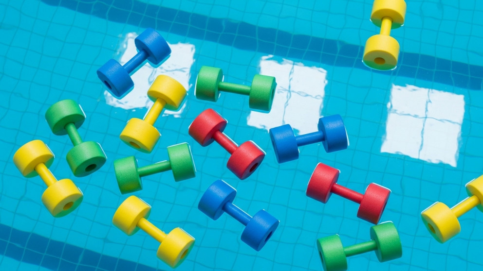 Manubri per fitness acquatico